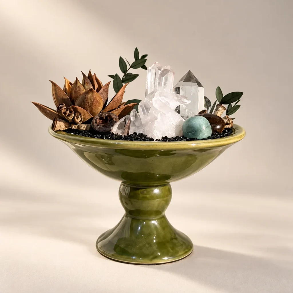 Emerald Valley Crystal Chalice